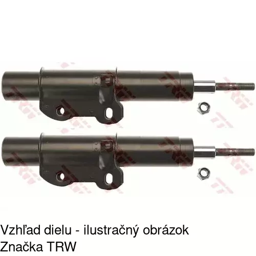 Plynový tlmič POLCAR S010536G - obr. 1