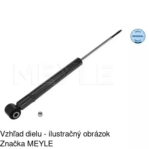 Plynový tlmič POLCAR S011258G