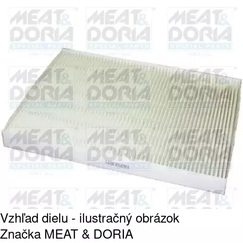 Kabínový filter s uhlíkom POLCAR S11-1002 - obr. 5