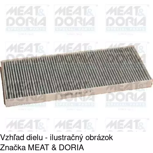 Kabínový filter s uhlíkom POLCAR S11-1003 - obr. 3