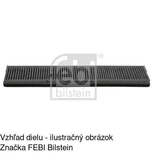 Kabínový filter s uhlíkom POLCAR S11-1020 - obr. 4