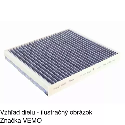 Kabínový filter s uhlíkom POLCAR S11-1029 - obr. 5