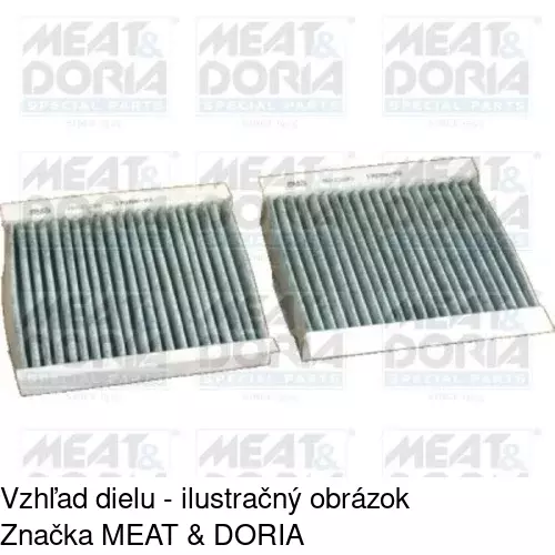 Kabínový filter s uhlíkom POLCAR S11-1059 - obr. 5