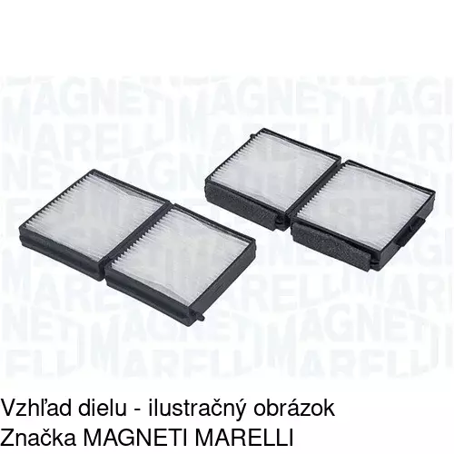 Kabínový filter s uhlíkom S11-1072 /POLCAR/ - obr. 1