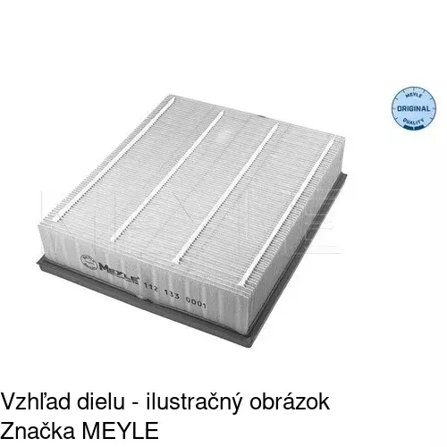 Vzduchový filter POLCAR S11-4008 - obr. 2