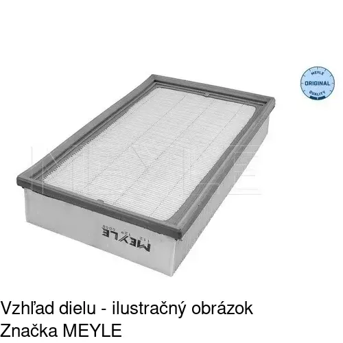 Vzduchový filter POLCAR S11-4060 - obr. 1