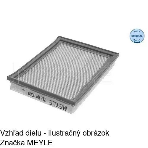 Vzduchový filter POLCAR S11-4105 - obr. 2