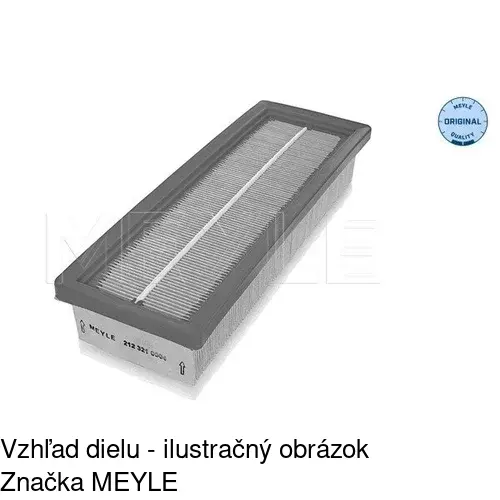 Vzduchový filter POLCAR S11-4116 - obr. 2