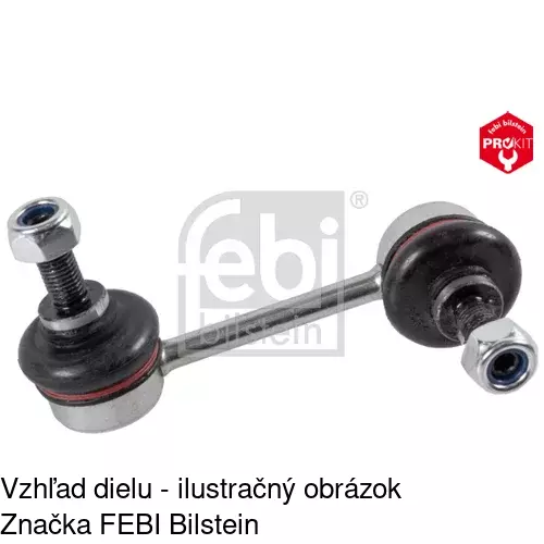 Tyčka stabilizátora POLCAR S6014009