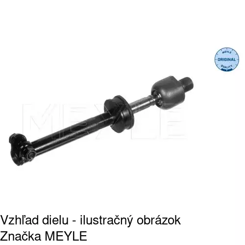 Tyč riadenia POLCAR S6020002 - obr. 1