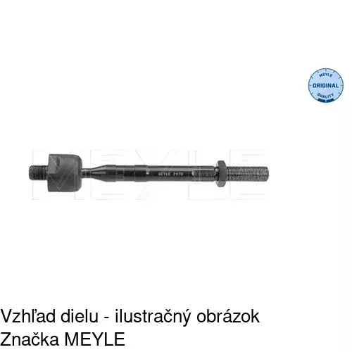 Tyč riadenia POLCAR S6040073 - obr. 1