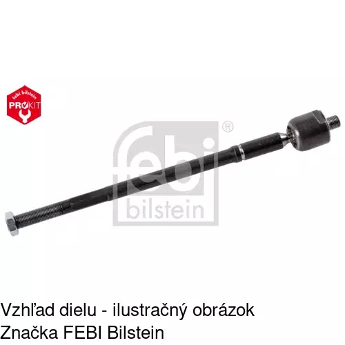 Tyč riadenia POLCAR S6080008