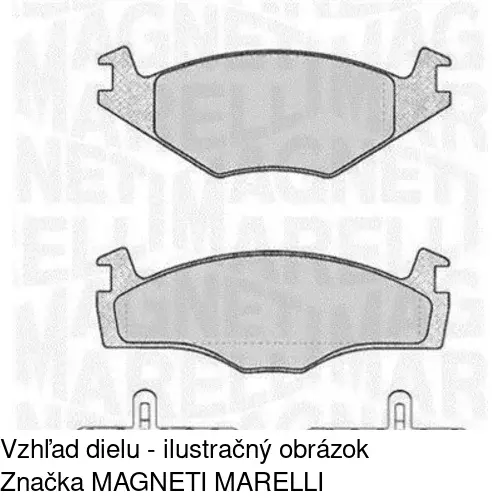 Brzdové dosky POLCAR S70-0072 - obr. 4