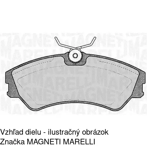 Brzdové dosky POLCAR S70-0176 - obr. 5