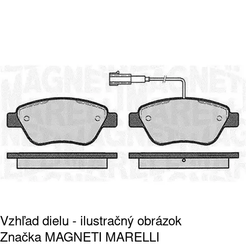 Brzdové dosky POLCAR S70-0209 - obr. 5