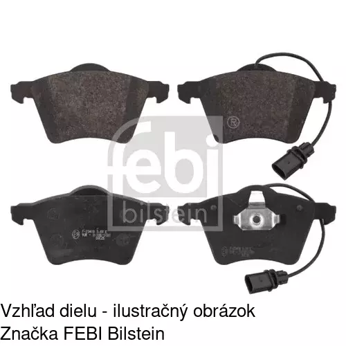 Brzdové dosky POLCAR S70-0228 - obr. 3