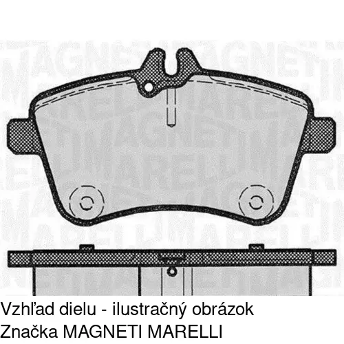 Brzdové dosky POLCAR S70-0296