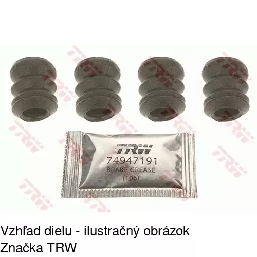 Brzdové dosky POLCAR S70-0393 - obr. 4