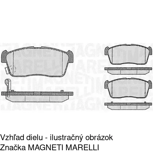 Brzdové dosky POLCAR S70-0493 - obr. 4