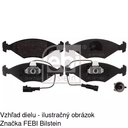 Brzdové dosky POLCAR S70-0503 - obr. 4