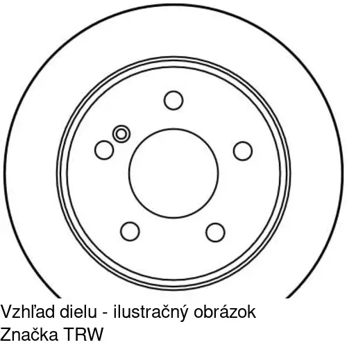 Brzdový kotúč POLCAR S71-1055 - obr. 4