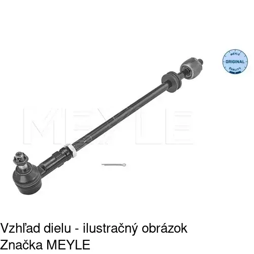 Tyč riadenia POLCAR V-301606 - obr. 2