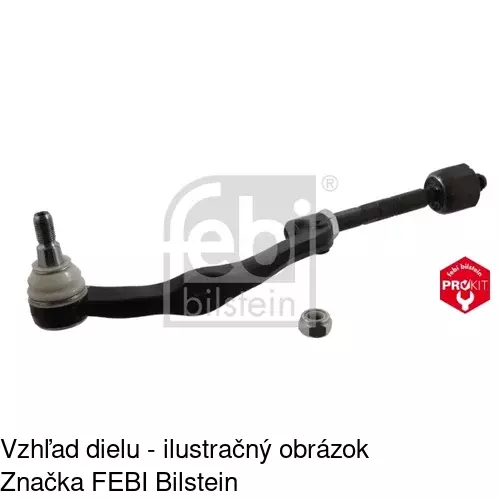 Tyč riadenia POLCAR V-732733 - obr. 1