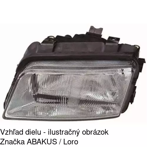 Hlavný reflektor POLCAR 132410-E - obr. 4