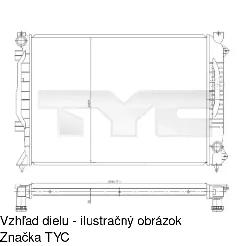 Chladiče vody POLCAR 132708-1 - obr. 1