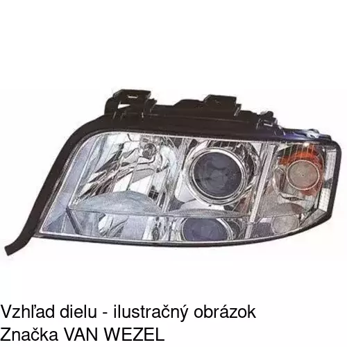 Hlavný reflektor POLCAR 1327097E - obr. 3