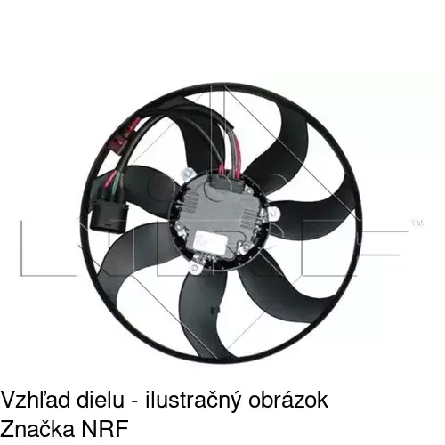 Ventilátor bez krytu / podpery POLCAR 133123U6 - obr. 3