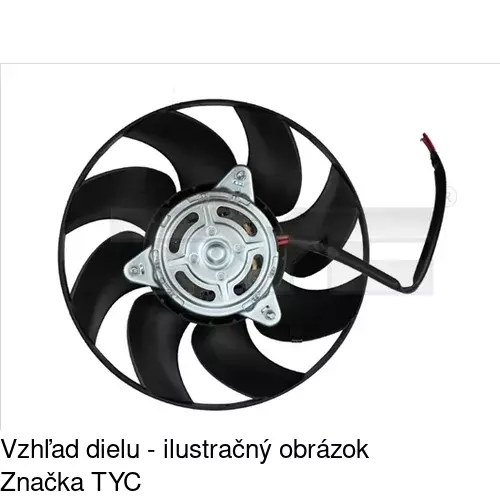 Ventilátory chladičov POLCAR 133423W1 - obr. 3