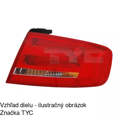 Zadné svetlo POLCAR 1337870E