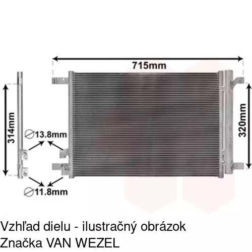 Chladiče klimatizácie POLCAR 13C1K8C1 - obr. 4