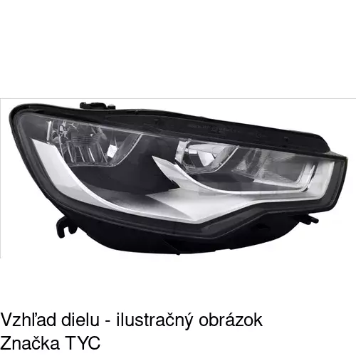 Hlavný reflektor POLCAR 13E109-H