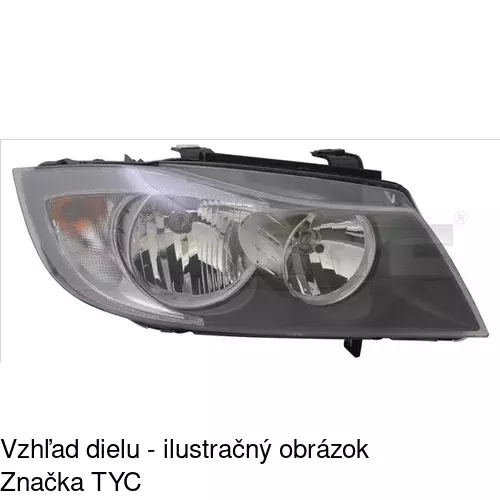 Hlavný reflektor POLCAR 204009-E - obr. 1