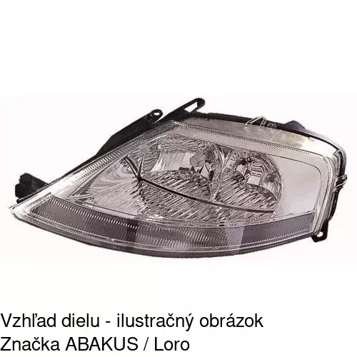 Hlavný reflektor POLCAR 231510-E - obr. 5