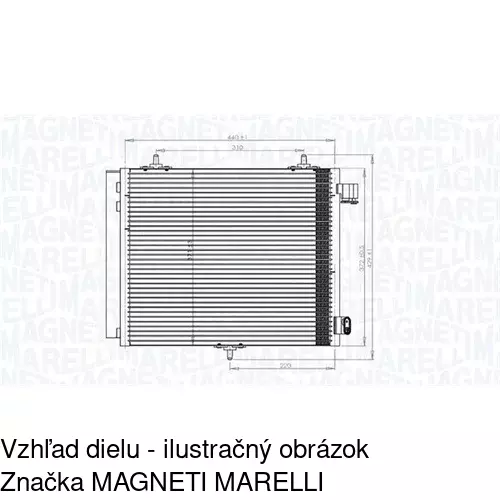 Chladiče klimatizácie POLCAR 2316K8C2S - obr. 1