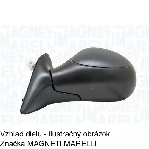 Vonkajšie zrkadlo POLCAR 2327526E - obr. 2