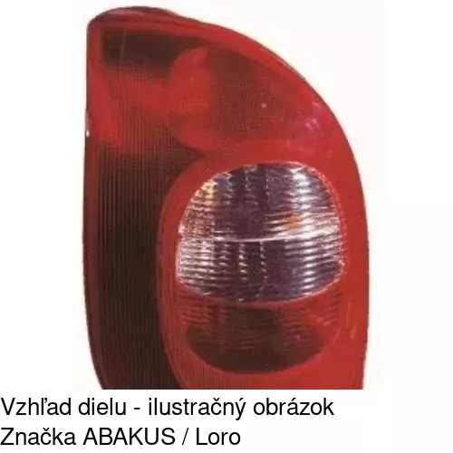 Zadné svetlo POLCAR 232787-V - obr. 3