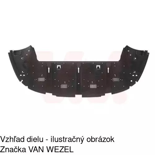 Dolný kryt nárazníka 2329346Q /POLCAR/ - obr. 1