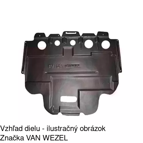 Kryt motora POLCAR 233334-5