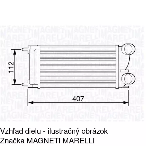 Chladiče vzduchu (Intercoolery) POLCAR 2351J8-1