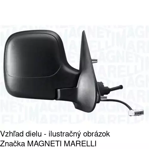 Vonkajšie zrkadlo POLCAR 2395521E - obr. 1