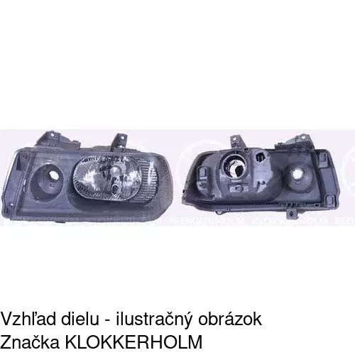 Hlavný reflektor POLCAR 239609-V - obr. 1