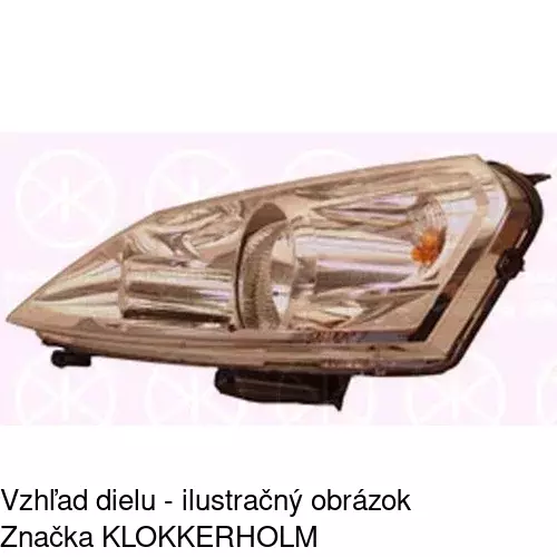 Hlavný reflektor POLCAR 2397100E - obr. 1