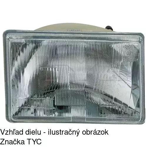 Hlavný reflektor POLCAR 2405100E