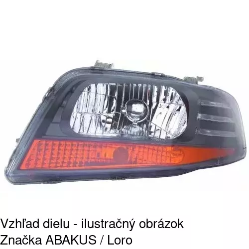 Hlavný reflektor POLCAR 2500092E