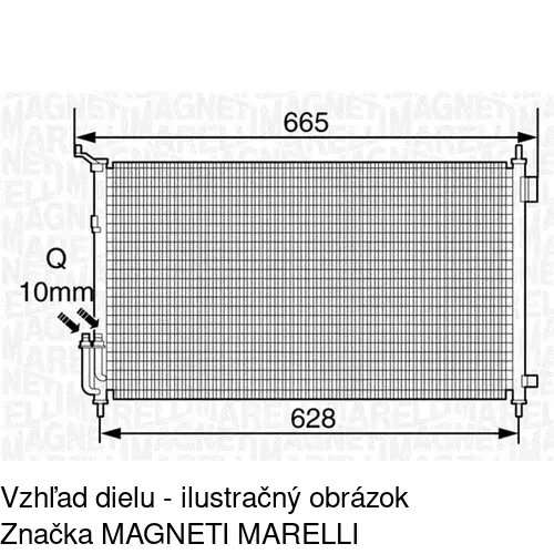 Chladiče klimatizácie POLCAR 2707K81K