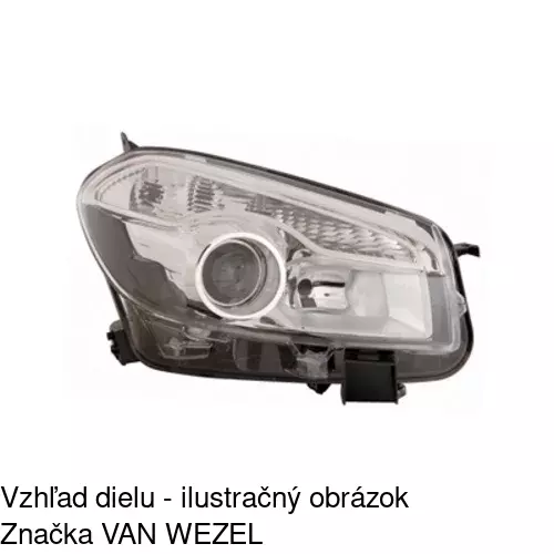 Hlavný reflektor POLCAR 2714101E - obr. 4